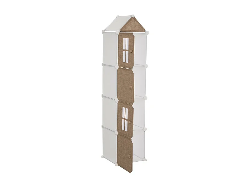 Rangement Enfant "Colonne Jute" 140cm Beige