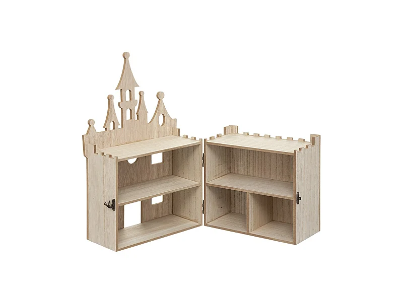 Château de princesse bois 52 cm Atmosphera