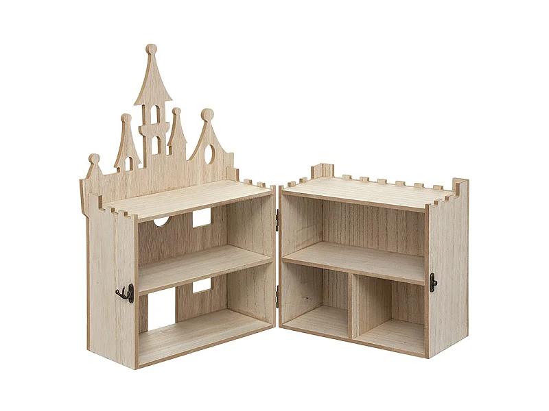 Château de princesse bois 52 cm Atmosphera