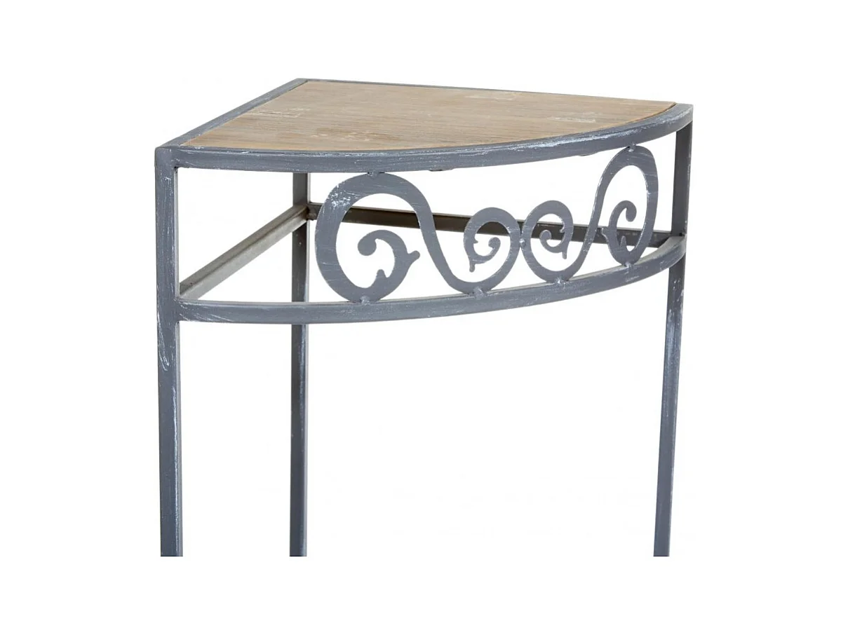 Lot de 3 Etagères d'Angle "Botal" Naturel