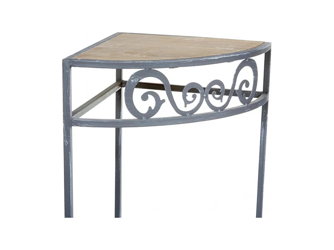 Lot de 3 Etagères d'Angle "Botal" Naturel