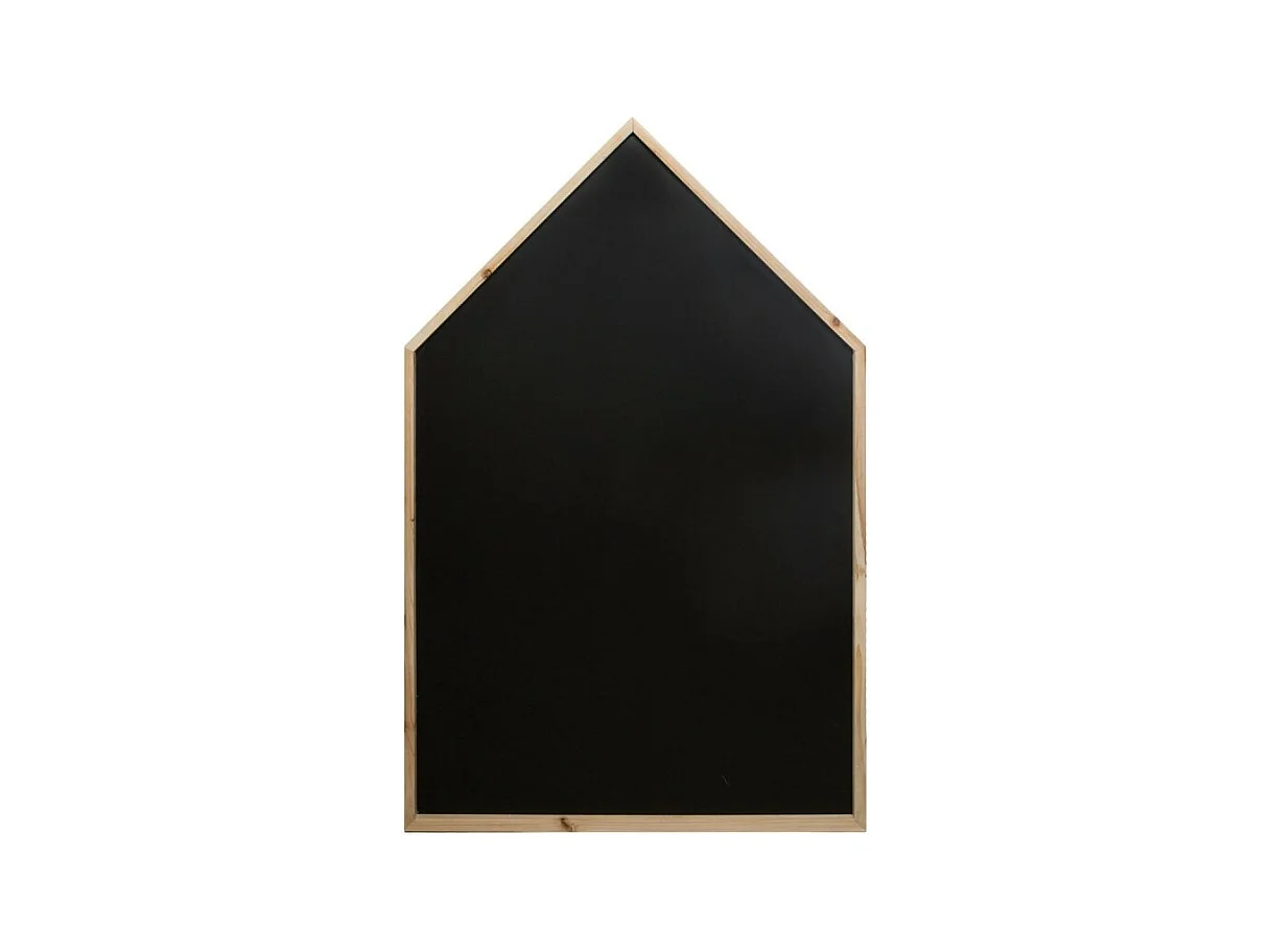 Lavagna casetta truciolato nera 116,2x75,3x3cm