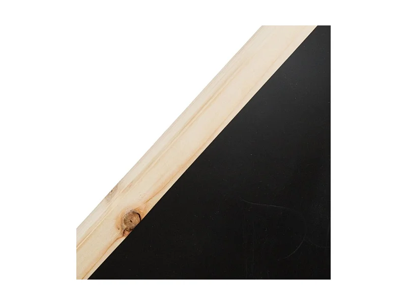 Lavagna casetta truciolato nera 116,2x75,3x3cm