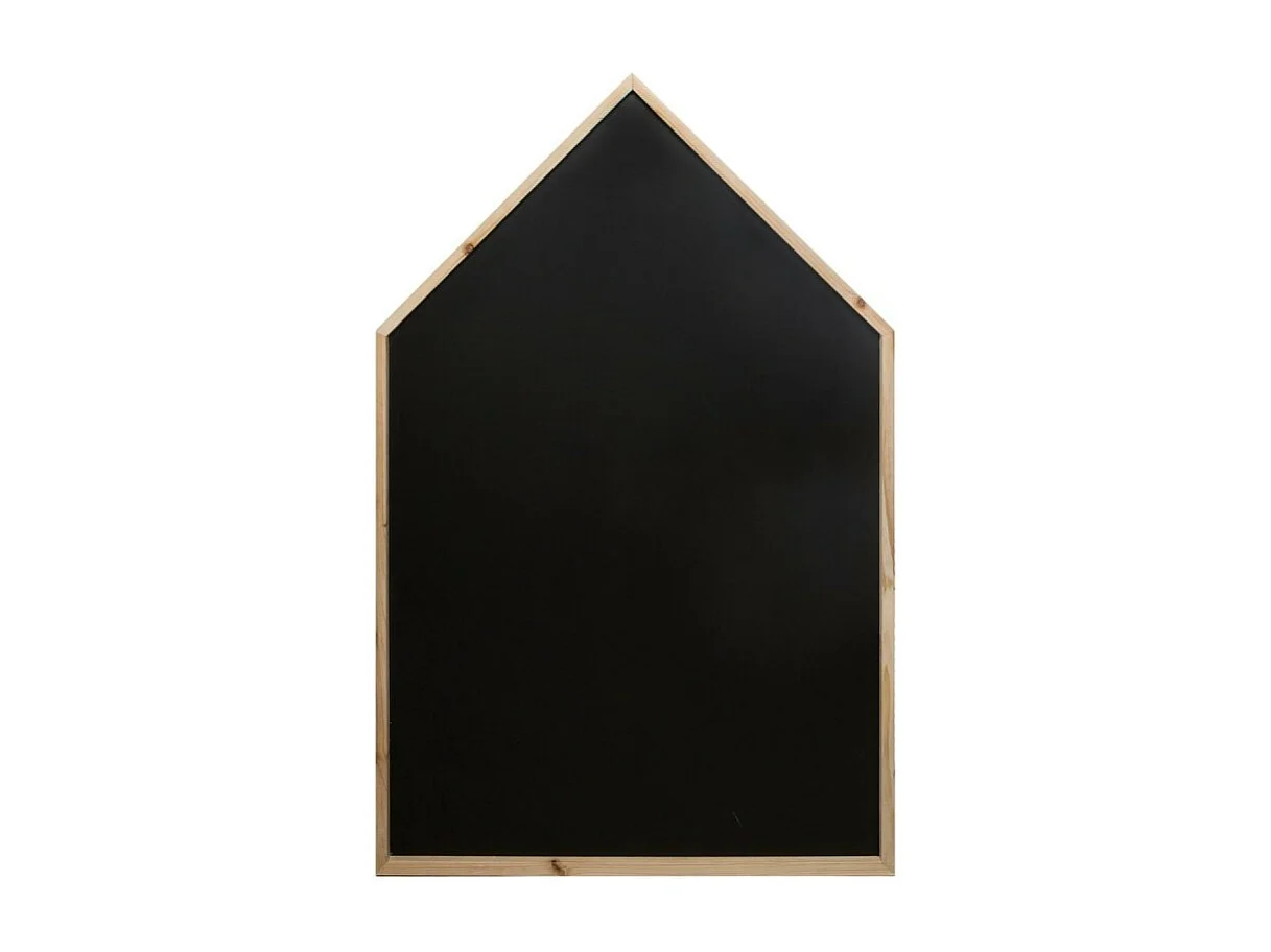 Ardoise Murale Décorative "Maison" 116cm Noir