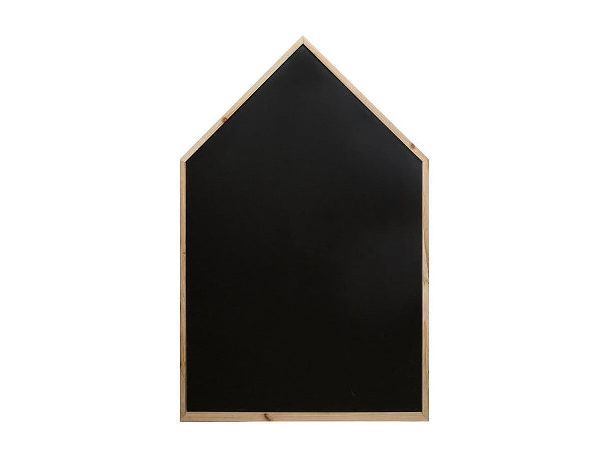 Tafel Häuschen schwarz 116,2x75,3x3cm