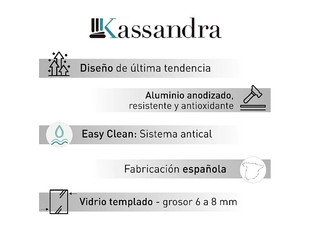 Paroi de douche 2 verres fixes + 2 portes coulissantes S400 verre sérigraphié 160 cm  Sans paroi latérale