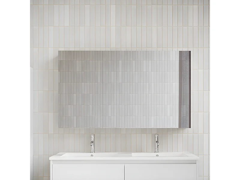 Spiegelschrank FORTINA 120 cm weiß