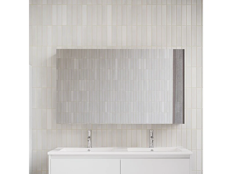 Spiegelschrank FORTINA 120 cm weiß