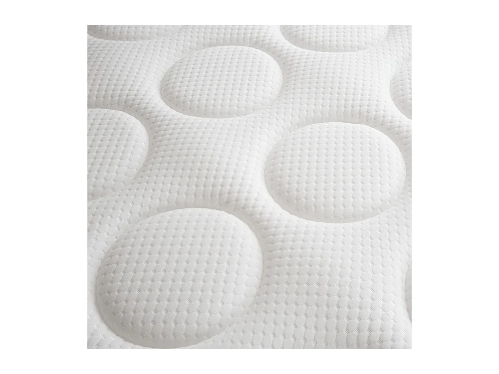 OLYMPE LITERIE | Ensemble CRISTAL 140x190 cm | Matelas Mémoire de forme + Sommier Métal