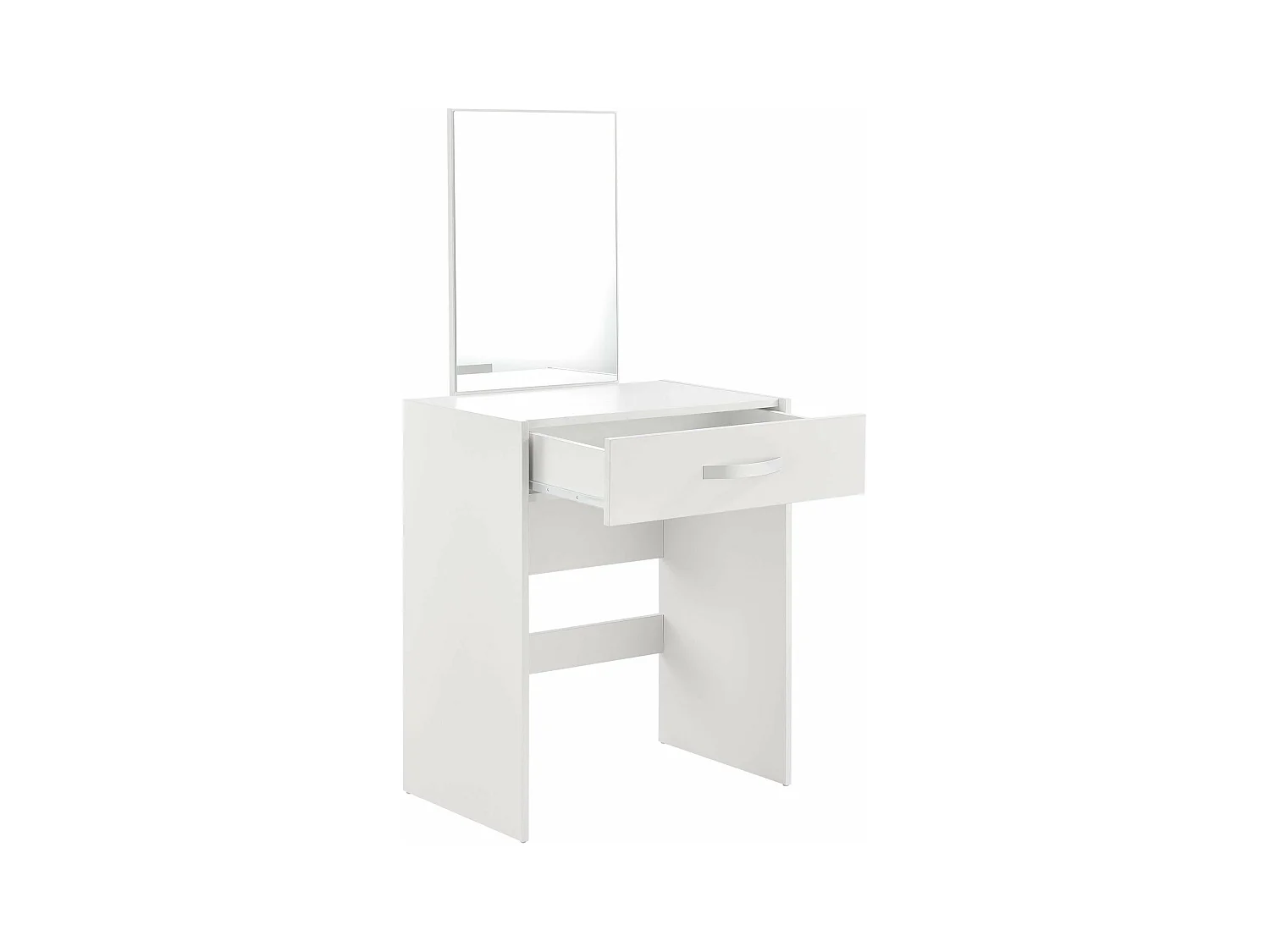 Coiffeuse avec miroir tiroir blanche 63 x 39 x 132 cm 03_0005019