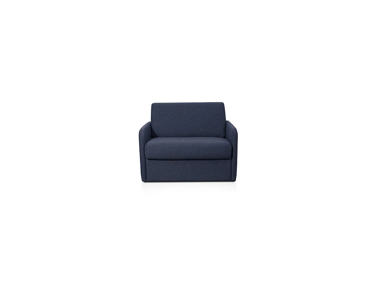 Fauteuil couchage rapide Dan 70x190 en tissu