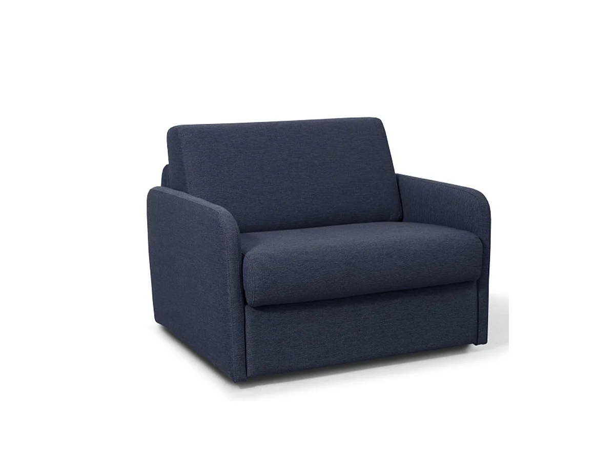 Fauteuil couchage rapide Dan 70x190 en tissu