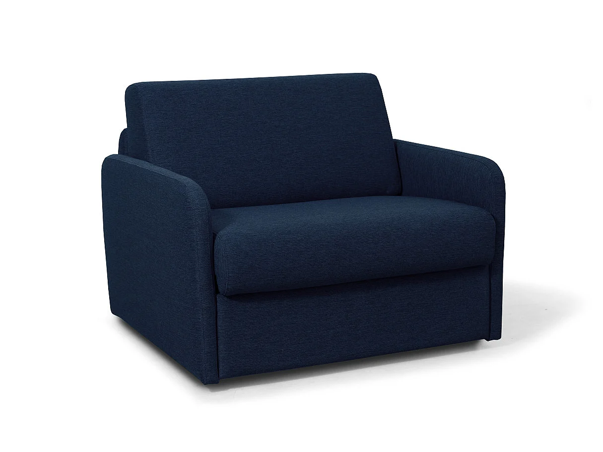 Fauteuil couchage rapide Dan 70x190 en tissu