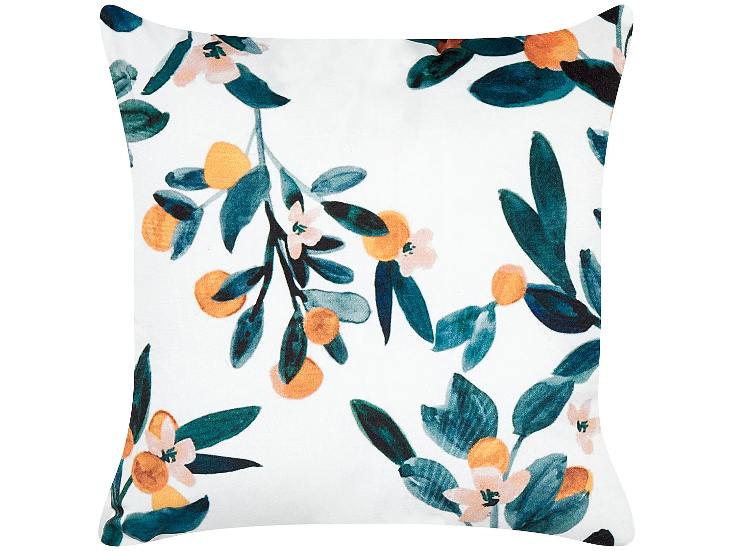 Set di 2 cuscini KNAUTIA Velluto 45 x 45 cm Multicolore Trama di piante