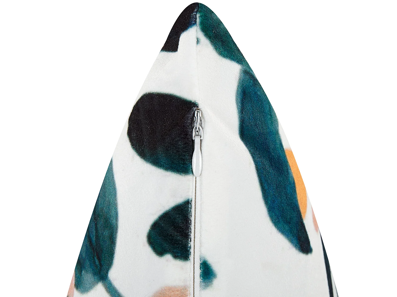 Set di 2 cuscini KNAUTIA Velluto 45 x 45 cm Multicolore Trama di piante