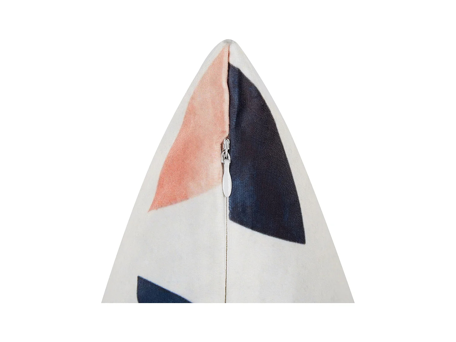 Set van 2 decoratieve kussens QUINOA Fluweel 45 x 45 cm Multicolor Bladpatroon