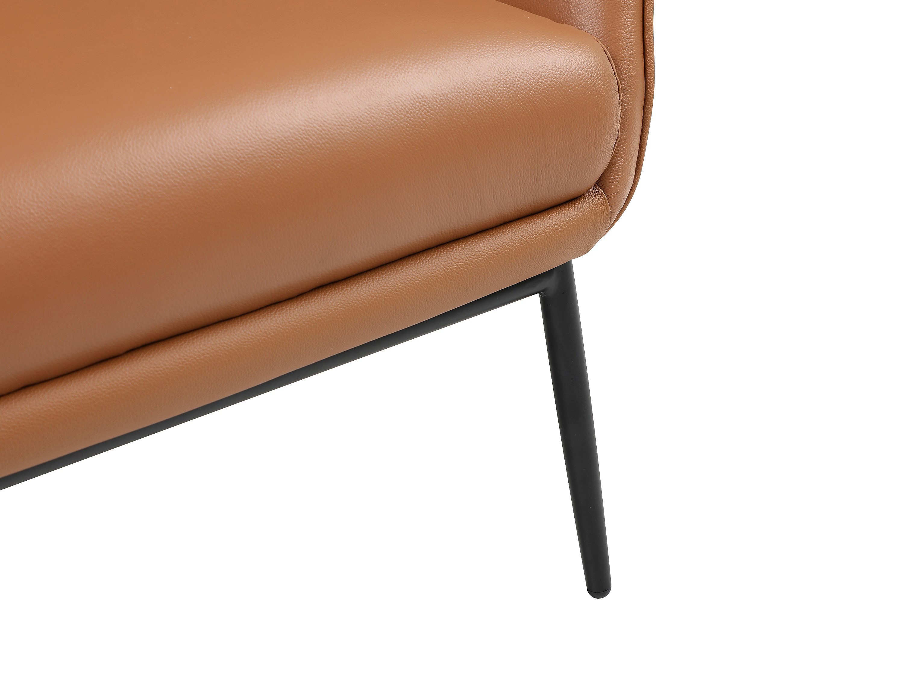 Poltrona in Pelle di bufalo bianca stile iconico CHESTERFIELD
