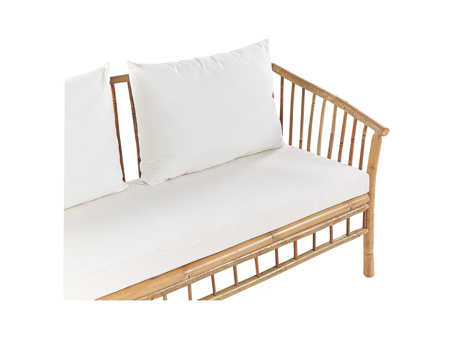 Zestaw ogrodowy ze stolikiem dla 4 osób MAGGIORE Drewno bambusowe Jasnobrązowy