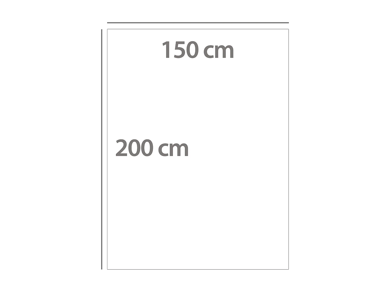 Plaid 150x200 cm en polyester MELLOW gris flanelle