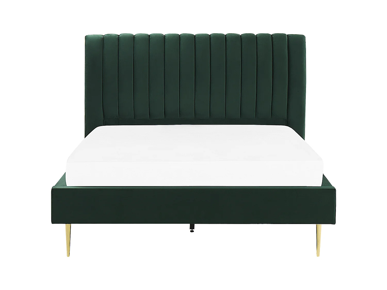 Letto Velluto MARVILLE 160 x 200 cm Verde smeraldo