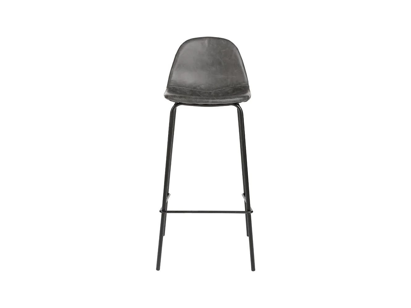 Tabouret de bar gris Vladi Atmosphera