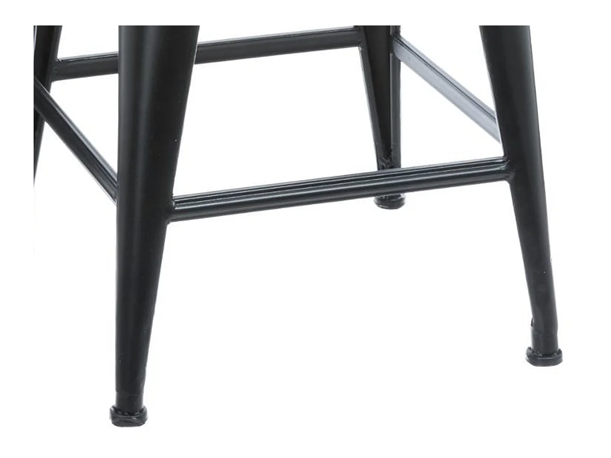 Lot de 4 Tabourets de Bar "Joris" 60cm Noir