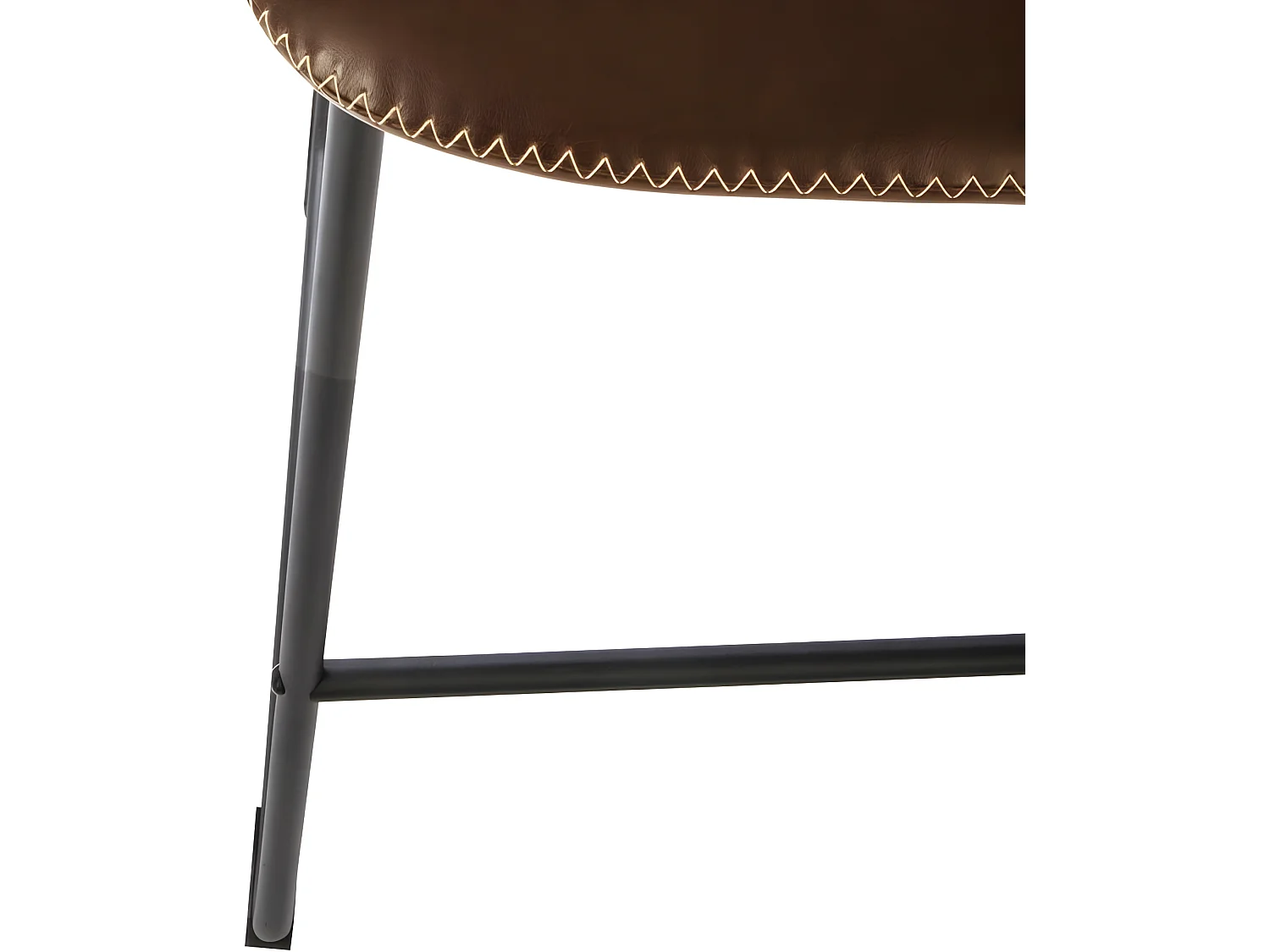 Lot de 2 Tabourets de Bar "Gardanio" 101cm Marron