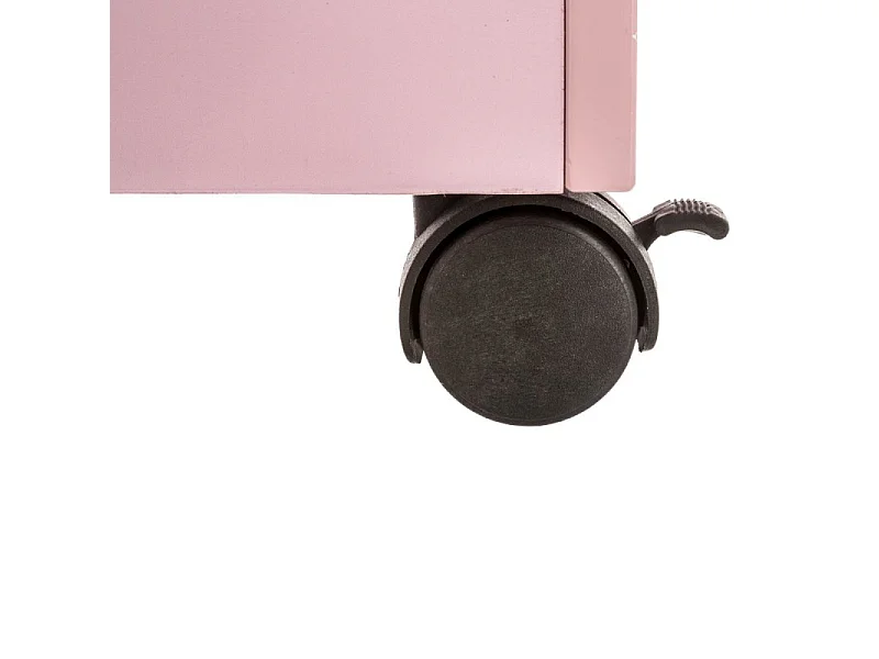 Coffre à Jouets à Roulettes "Petit Bazar" 48cm Rose