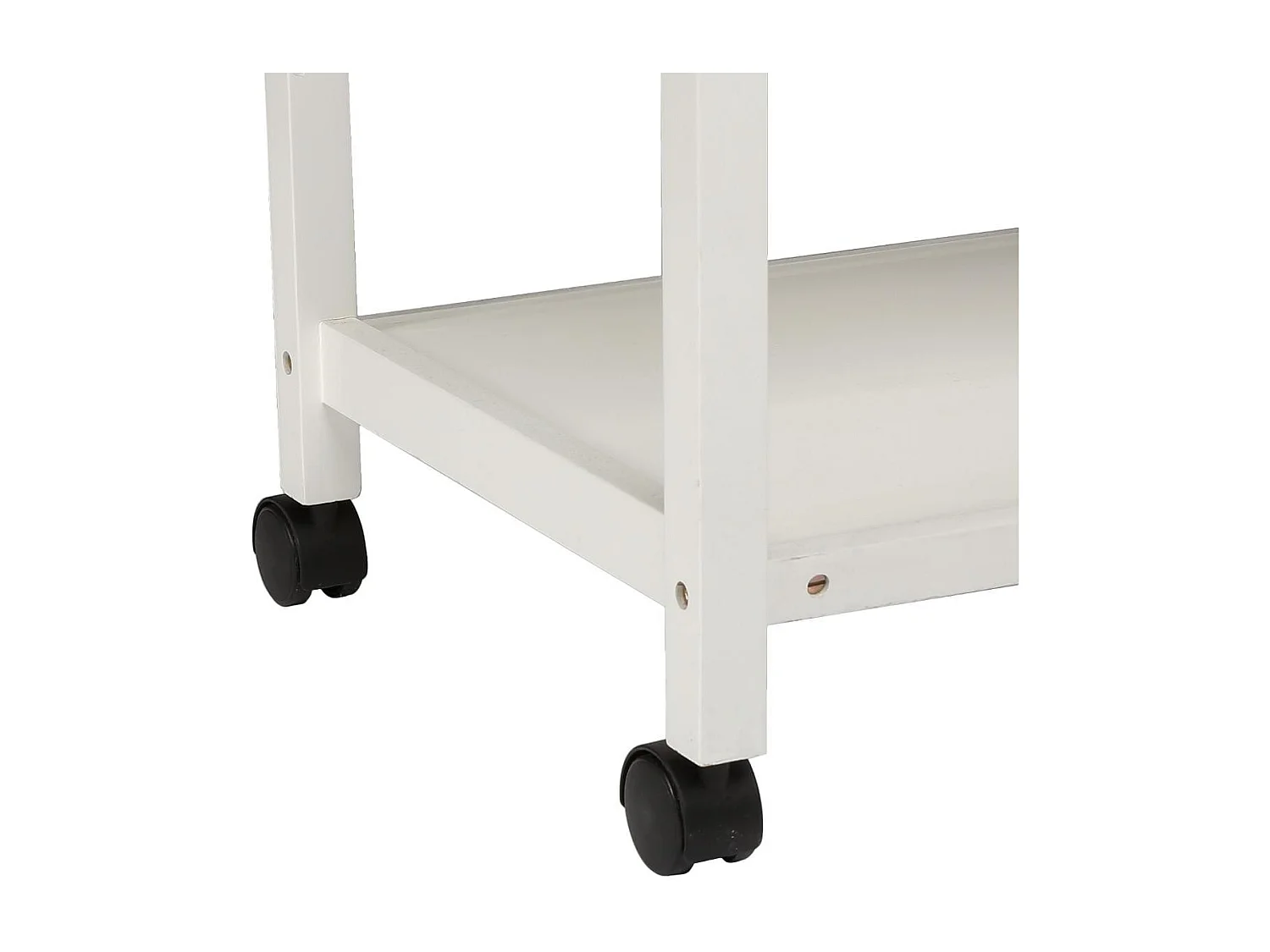 Desserte de Cuisine "Cuistot" 87cm Blanc