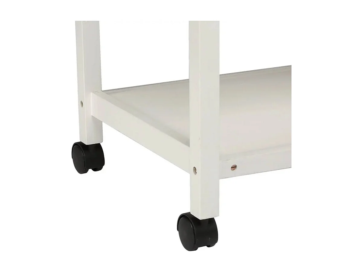 Desserte de Cuisine "Cuistot" 87cm Blanc