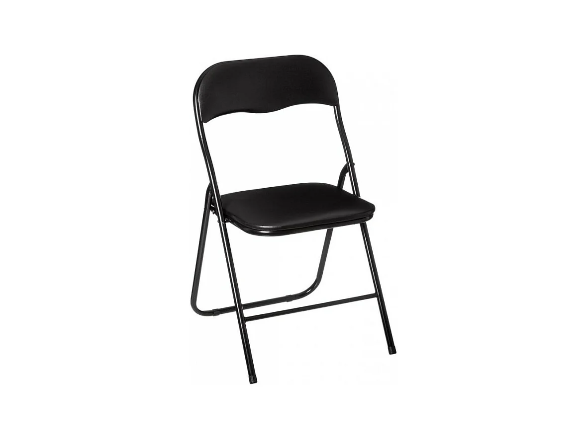 Chaise Pliante "Basic" 79cm Noir