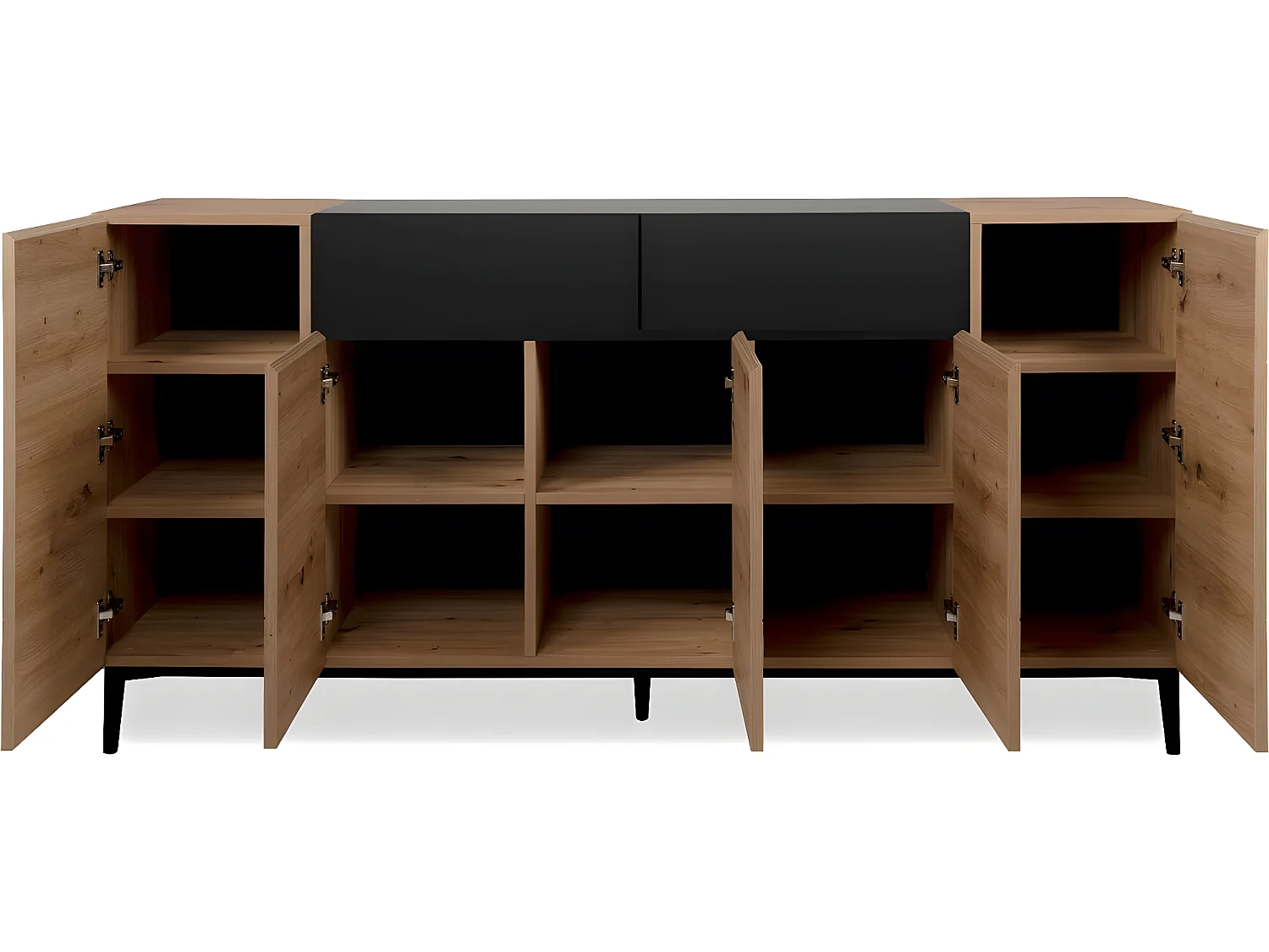 Buffet effet chêne 180 cm - Sintra