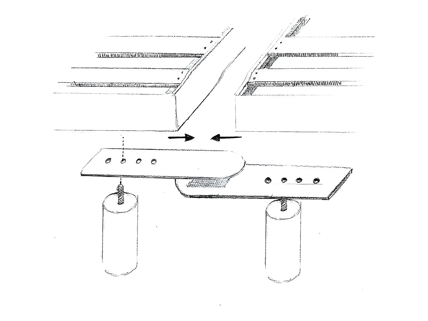 BELLECOUR LITERIE | Kit de jonction pour double sommier