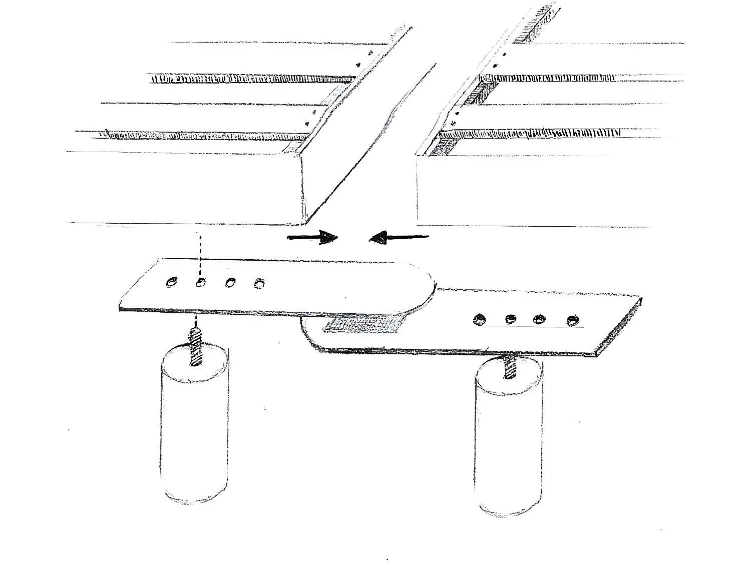 BELLECOUR LITERIE | Kit de jonction pour double sommier