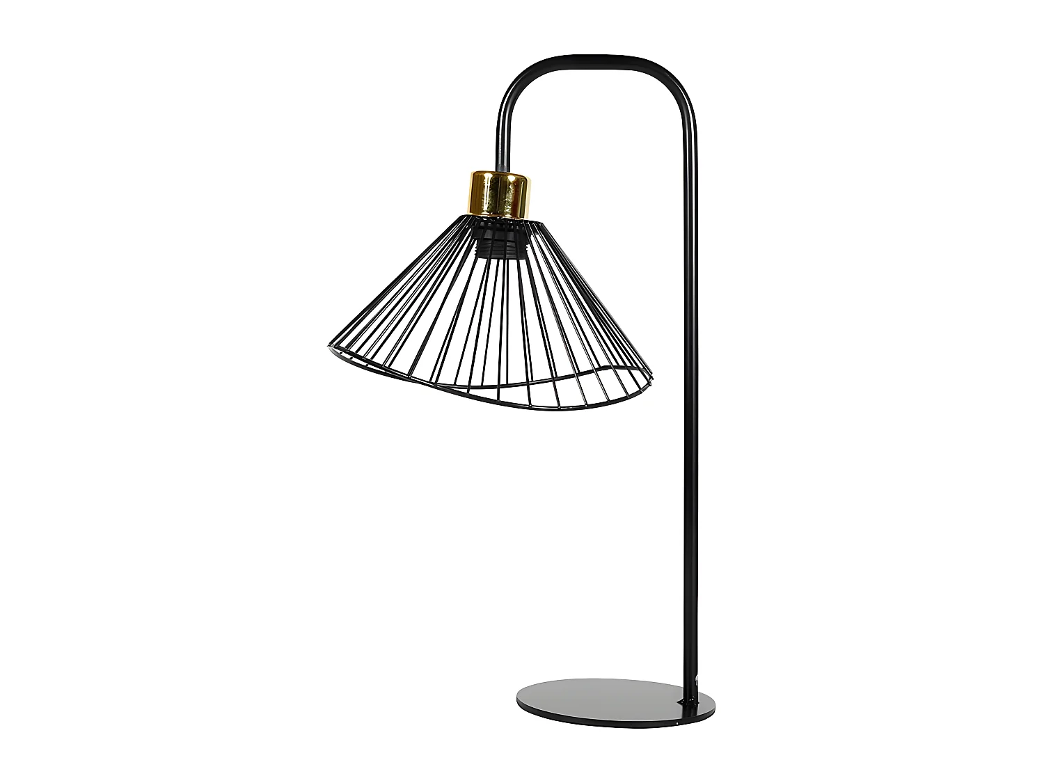 Lampe de bureau filaire métal H47 Ostaria