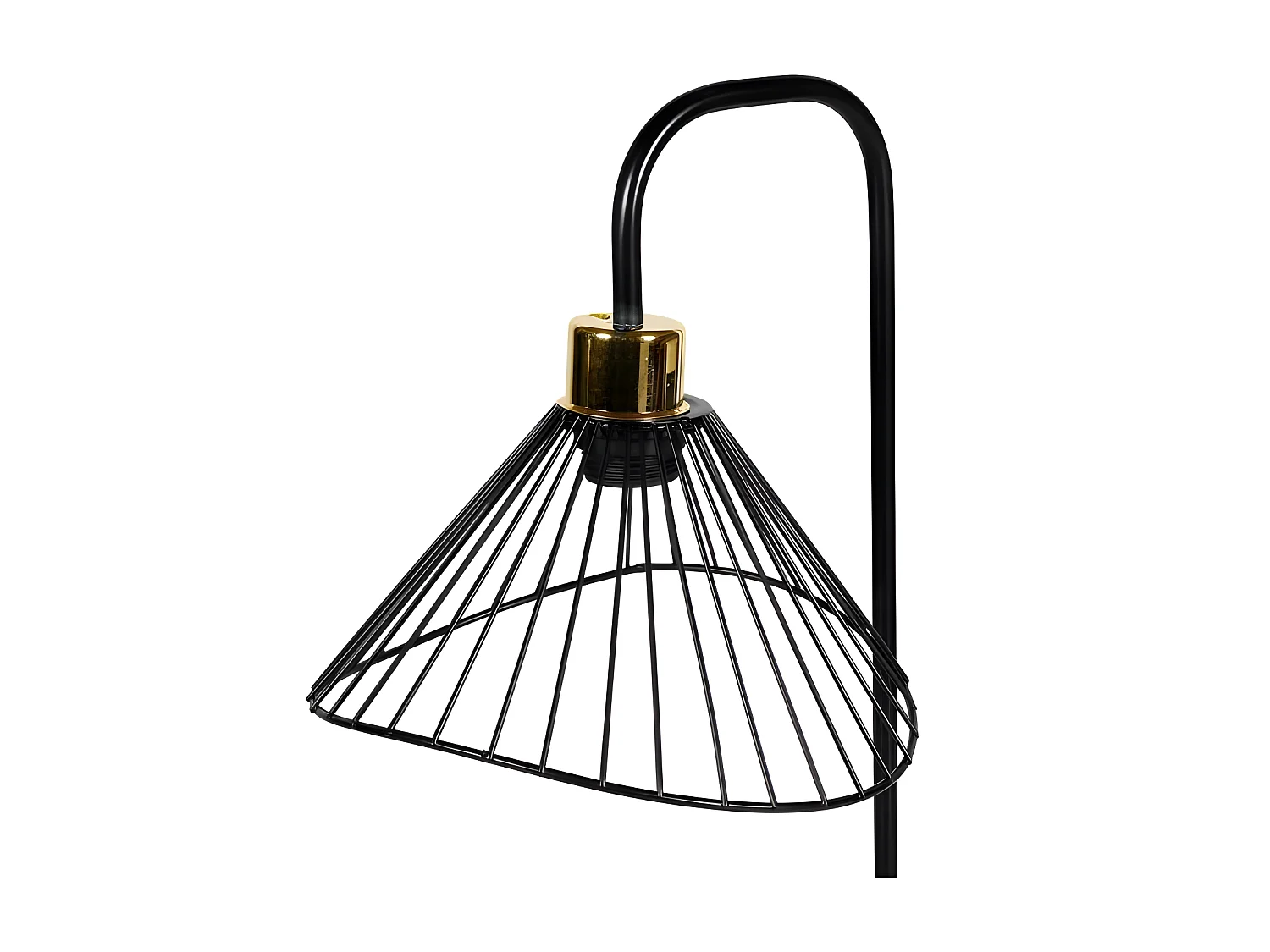 Lampe de bureau filaire métal H47 Ostaria