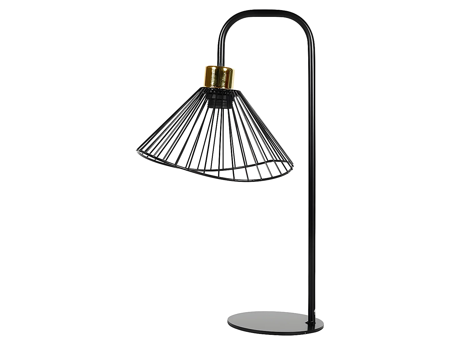 Lampe de bureau filaire métal H47 Ostaria