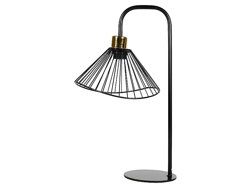 Lampe de bureau filaire métal H47 Ostaria
