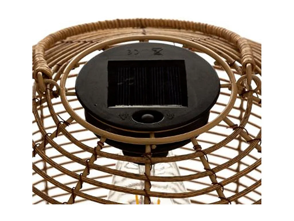 Lampe à Poser Solaire "Ultimo" 30cm Naturel