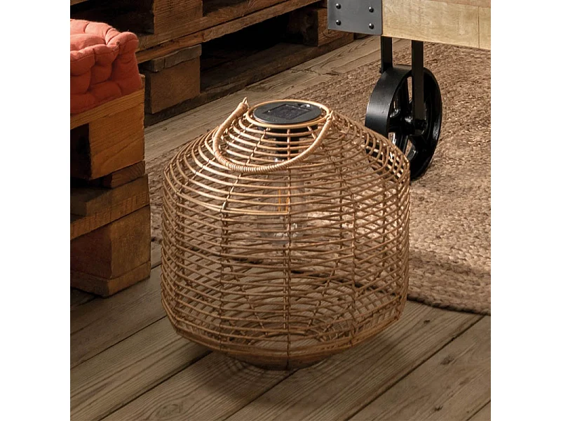 Lampe à Poser Solaire "Ultimo" 30cm Naturel