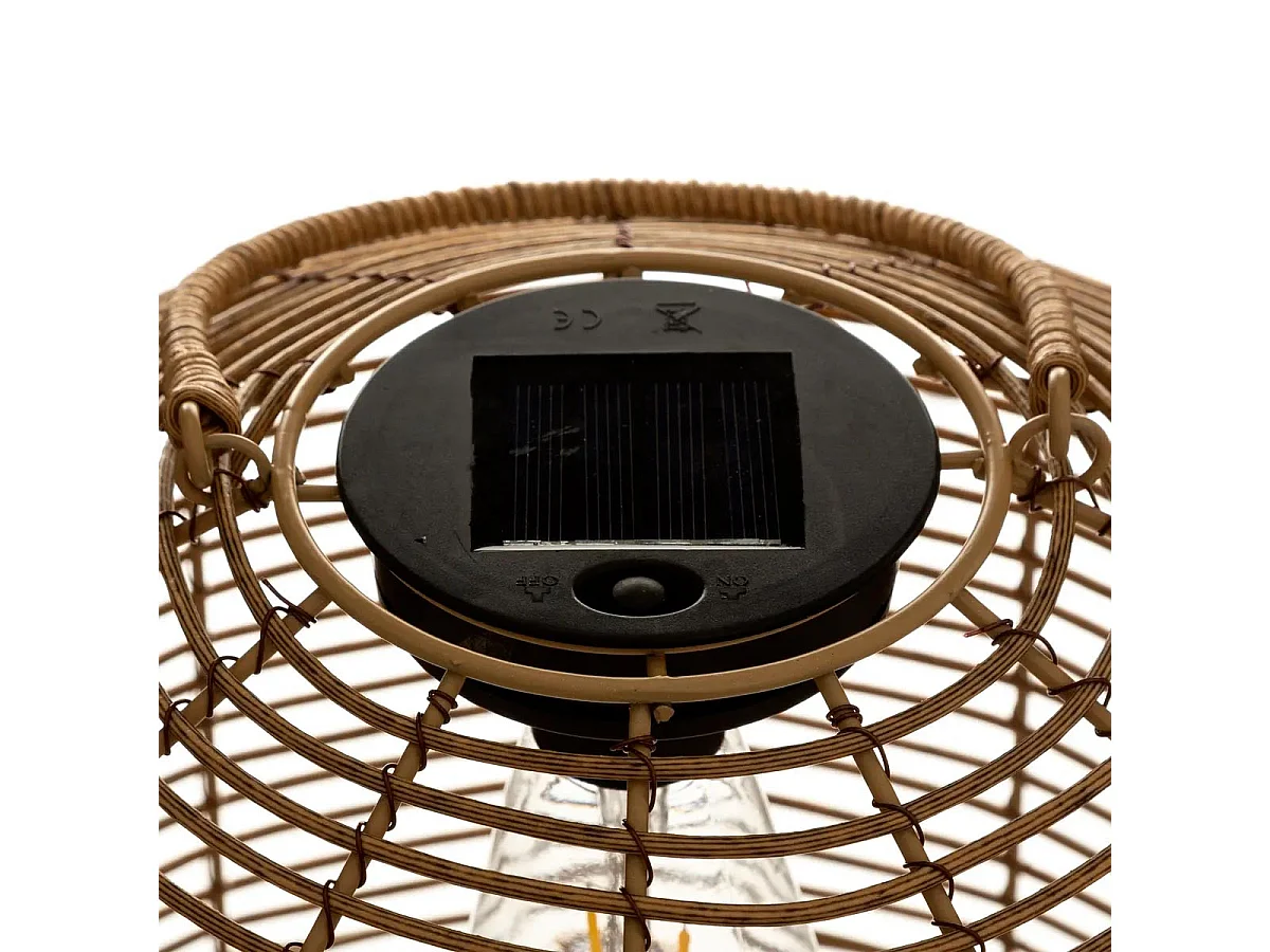 Lampe à Poser Solaire "Ultimo" 30cm Naturel