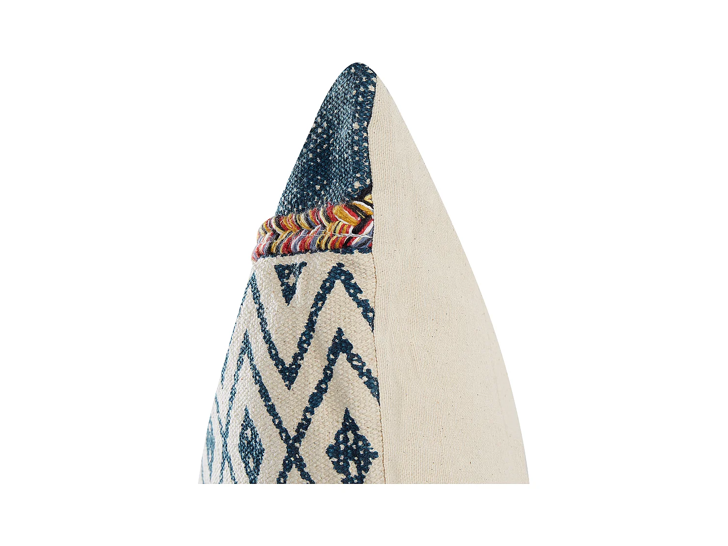 Dekokissen 2er Set SOUK Baumwolle 50 x 50 cm Bunt Geometrisches Muster