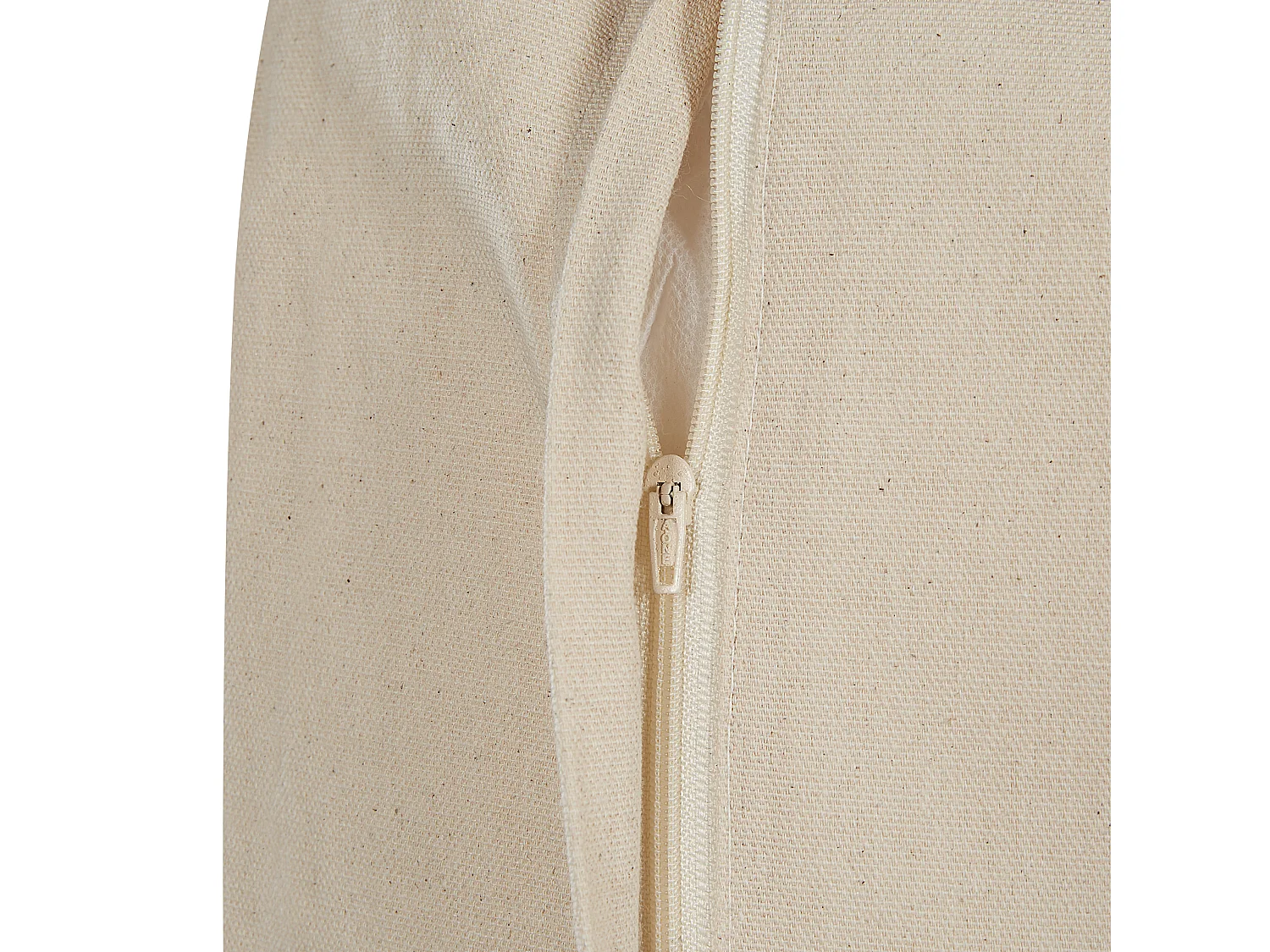 Coussin OUJDA Coton 50 x 50 cm Argenté Motif géométrique