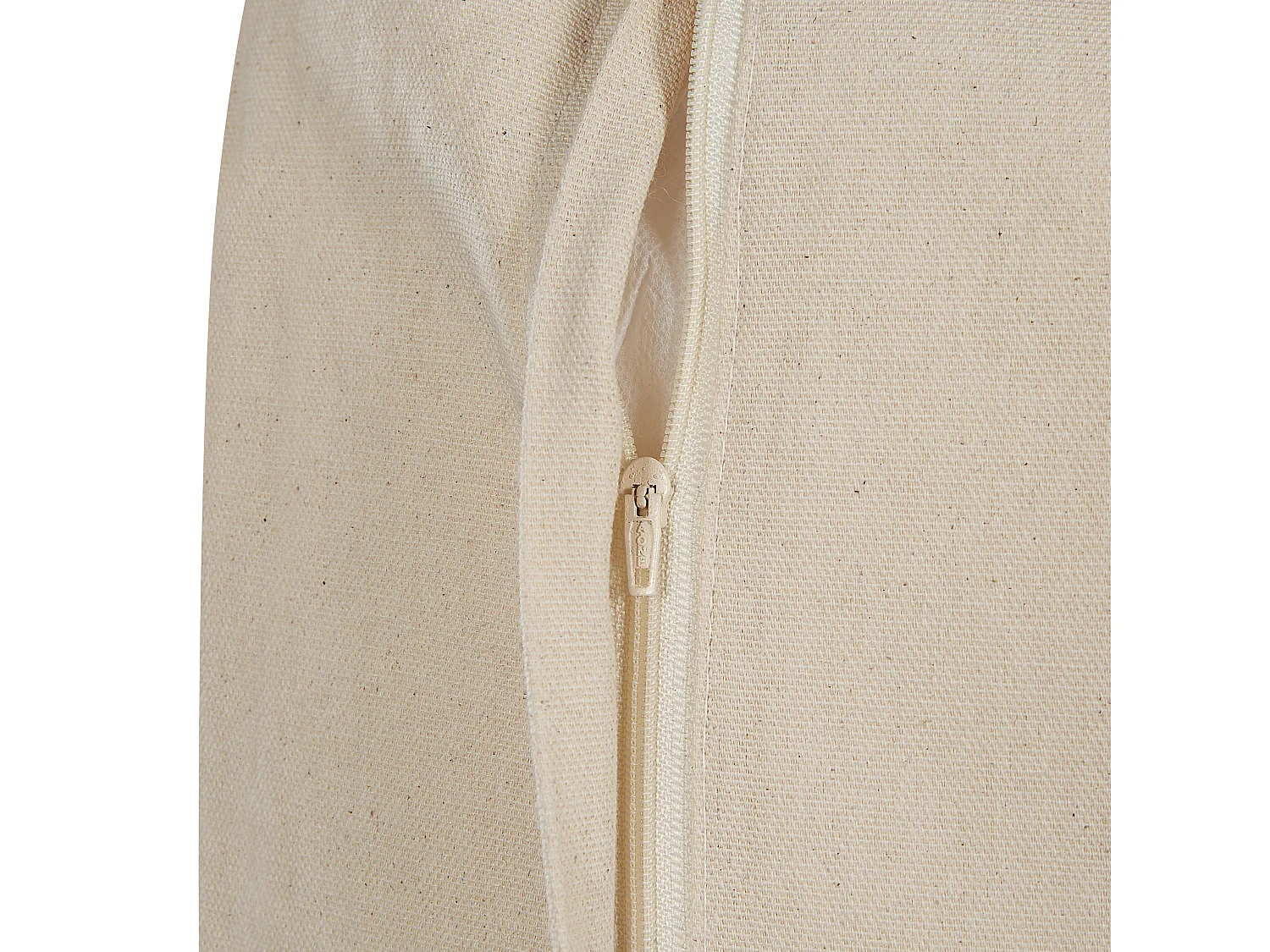 Coussin OUJDA Coton 50 x 50 cm Rose doré Motif géométrique