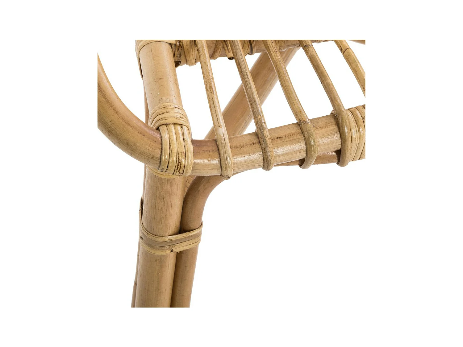 Fauteuil en Rotin Naturel H 80 cm