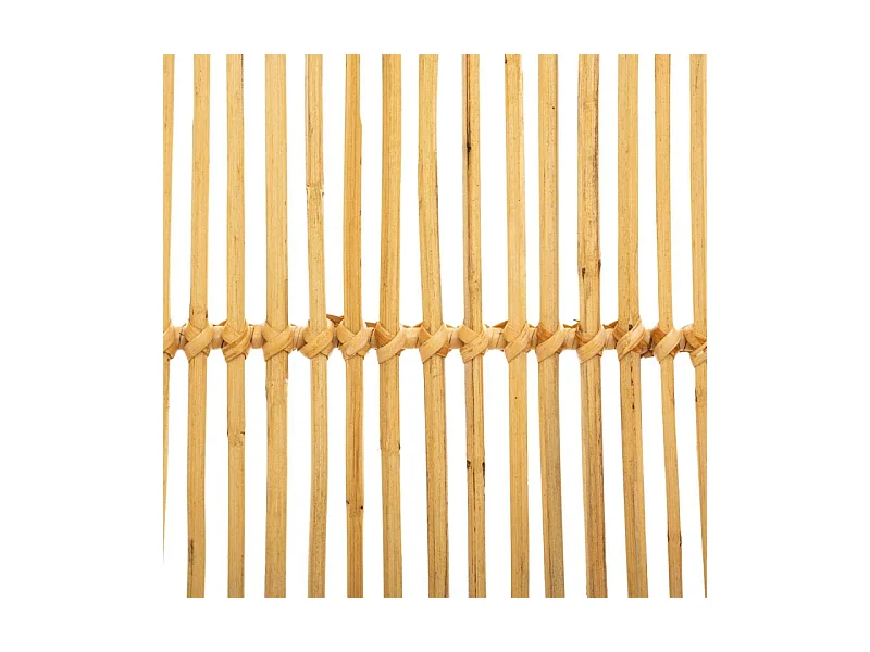 Natuurlijke Rotan en Zwart Metalen Stoel Atmosphera - Natuurlijke en Elegante Stijl