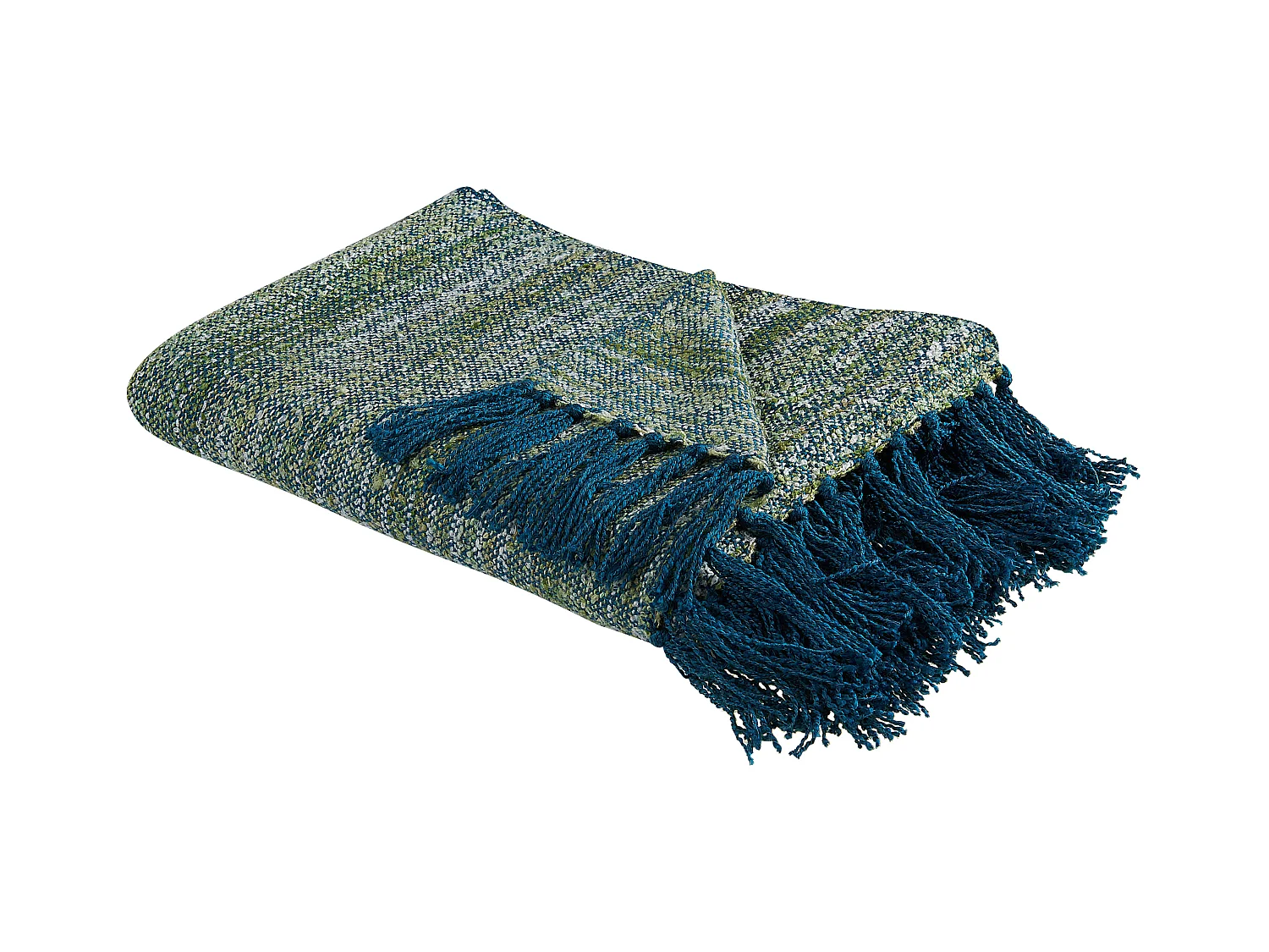 Coperta PAIRE Tessuto 130 x 170 cm Foglia di tè