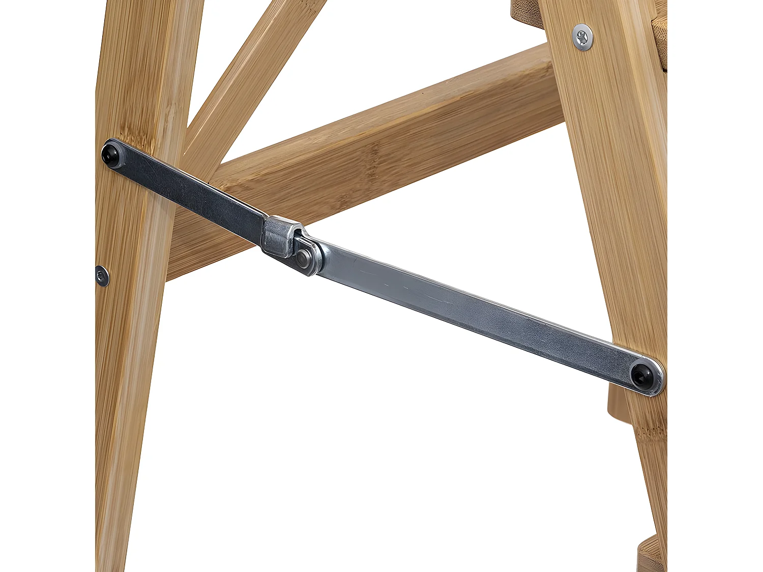 Marchepied 3 Marches "Bambou" 63cm Naturel