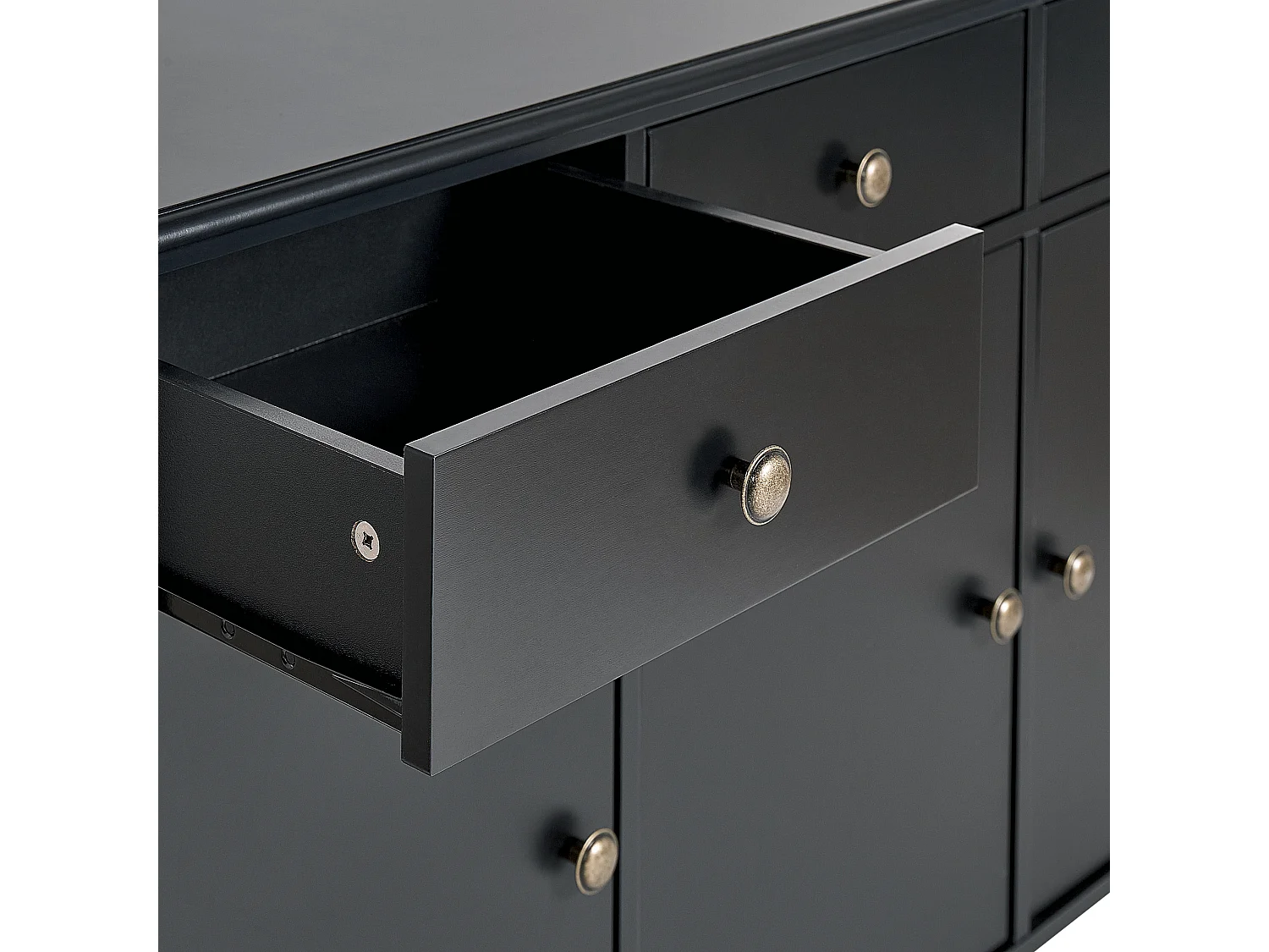 Commode 3 portes OLATE Noir