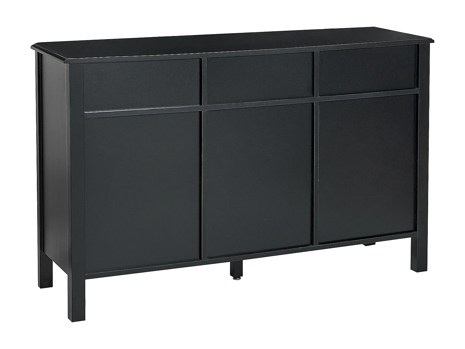 Commode 3 portes OLATE Noir